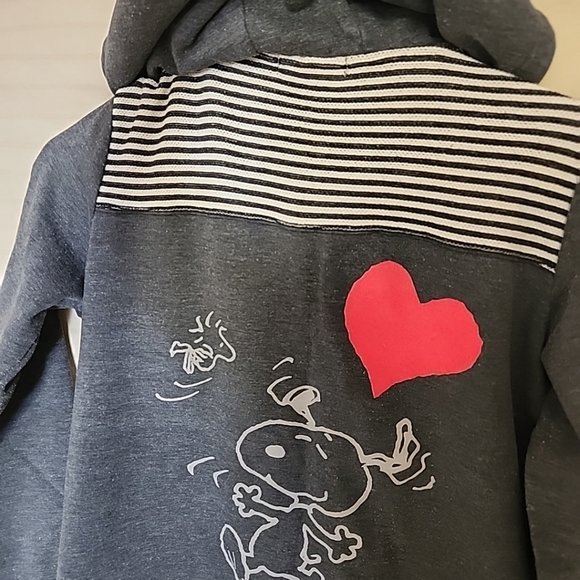 Castelbajac peanuts sweatshirt Hooded vintage 80s go anywhere - Picture 7 of 15